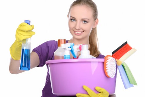 Eco-friendly cleaning products used by Morningside cleaners